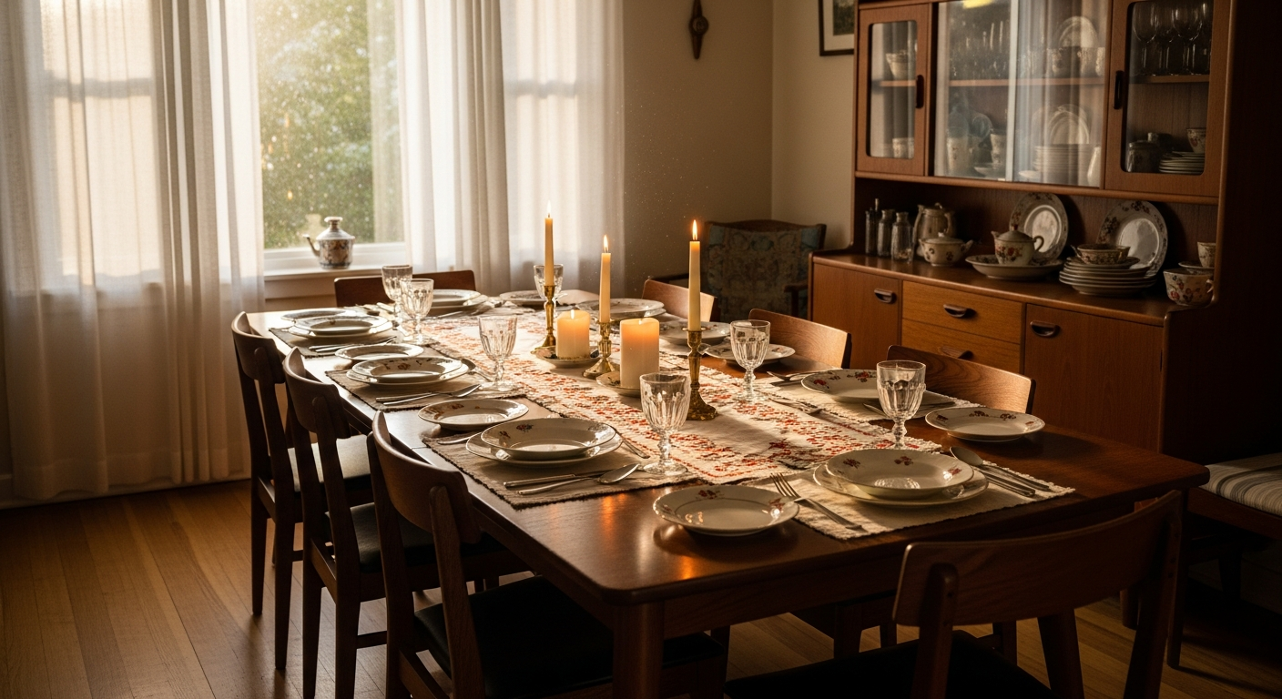 Sunday dining room